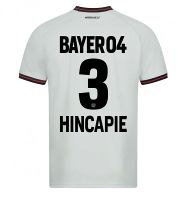 Bayer Leverkusen Piero Hincapie #3 Udebanetrøje 2023-24 Kort ærmer